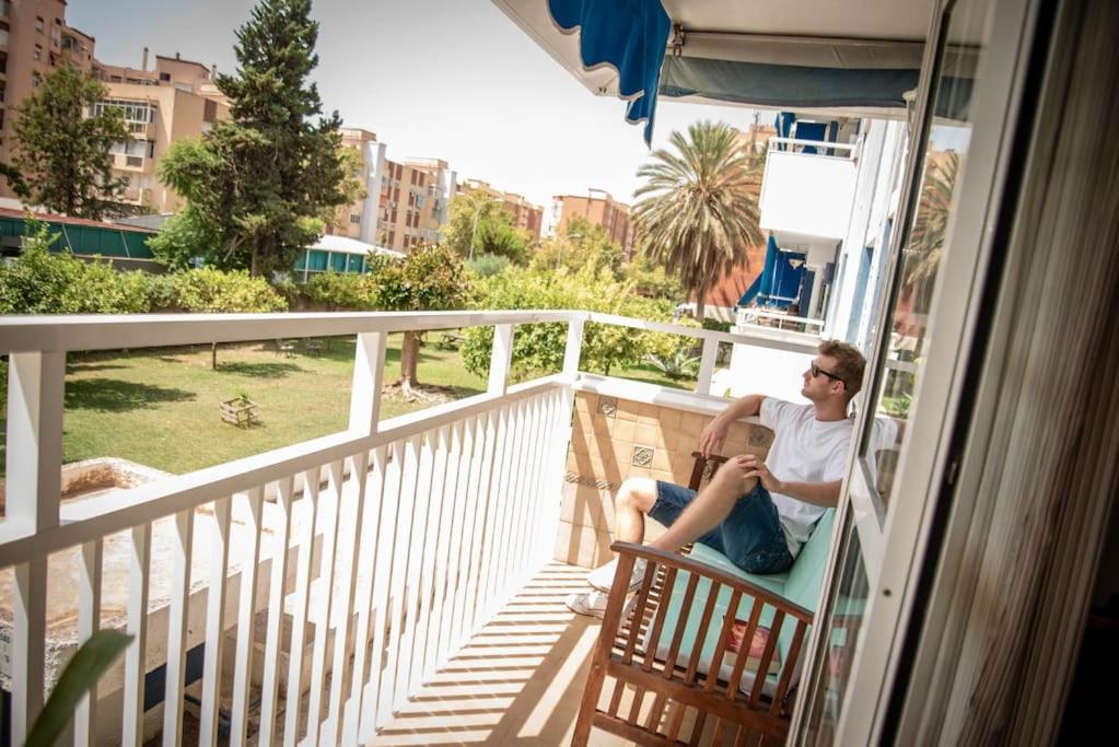 Piso Con Jardin Apartment Malaga Bagian luar foto