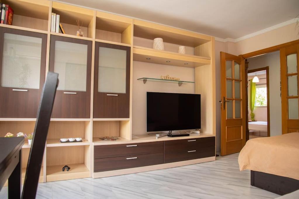 Piso Con Jardin Apartment Malaga Bagian luar foto